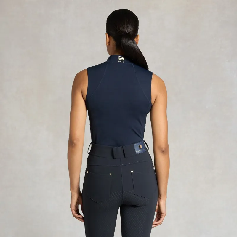 Holland Cooper Chiltern Womens Sleeveless Base Layer - Ink Navy-4