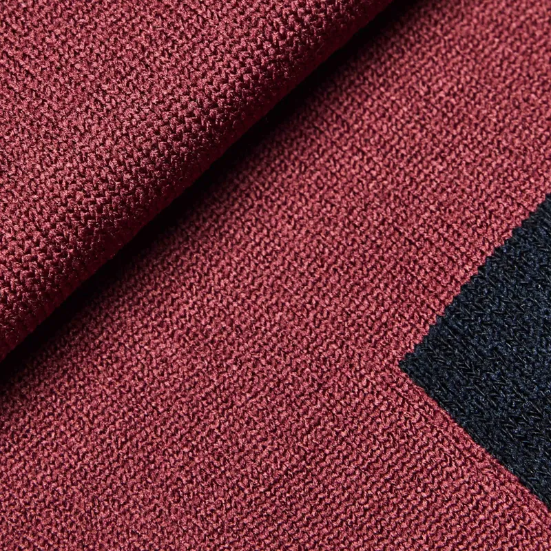 Holland Cooper Womens Tall Riding Socks - Oxblood/Navy-3