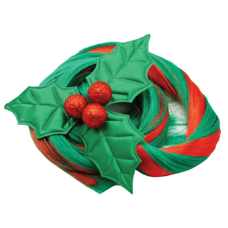 Equetech Christmas Tail Tassel - Holly