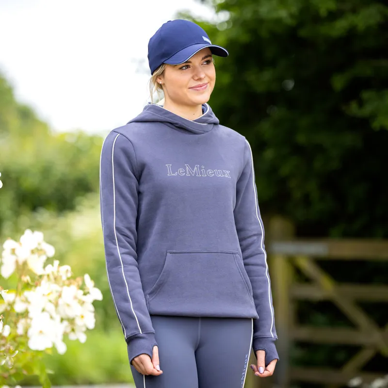 LeMieux x This Esme Ladies Hoodie - Dusk Blue-9