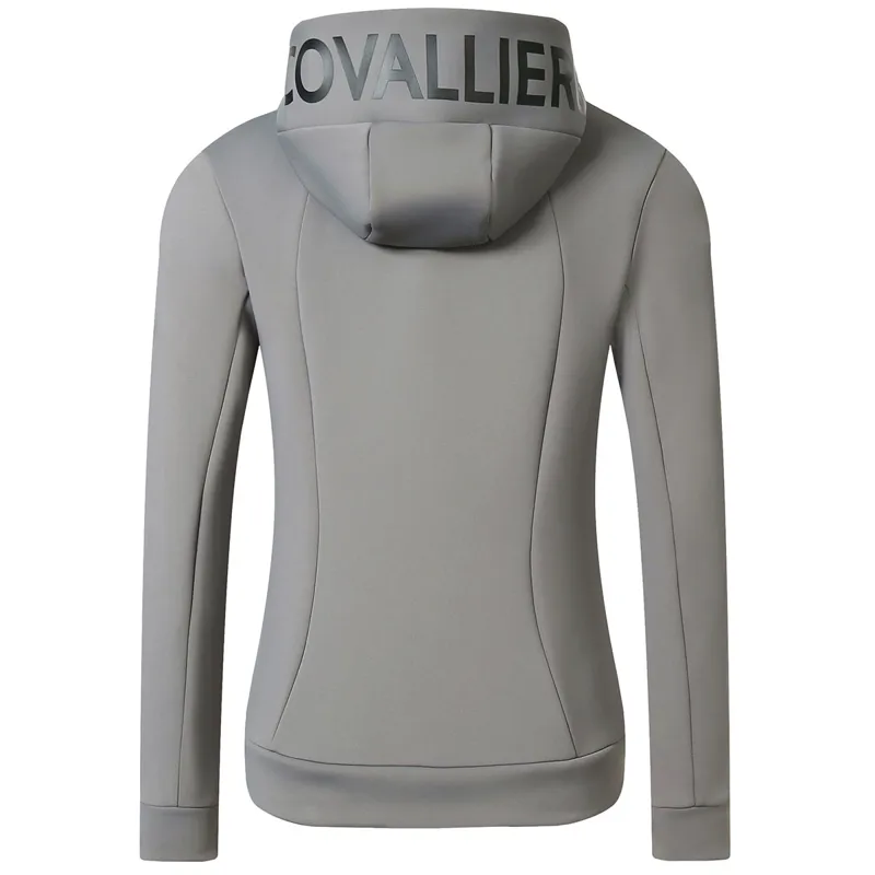 Covalliero Womens Hoodie Jacket - Steel Grey-1