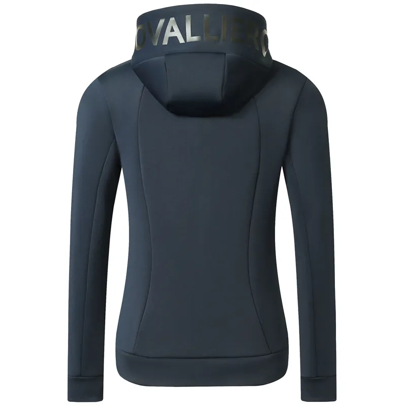 Covalliero Womens Hoodie Jacket - Dark Navy-1