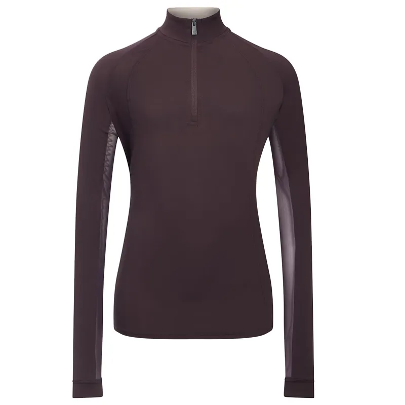 LeMieux Young Rider Hope Lightweight Base Layer - Damson-1