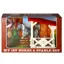 Platinum Horse and Stable Set - Dark Grey