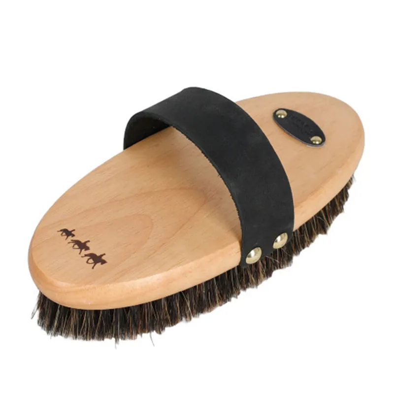 Supreme Products Gleaming Coat Horse Hair Body Brush