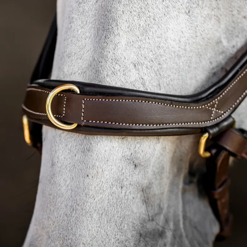Horseware Micklem Multi Bridle - Dark Havana-5