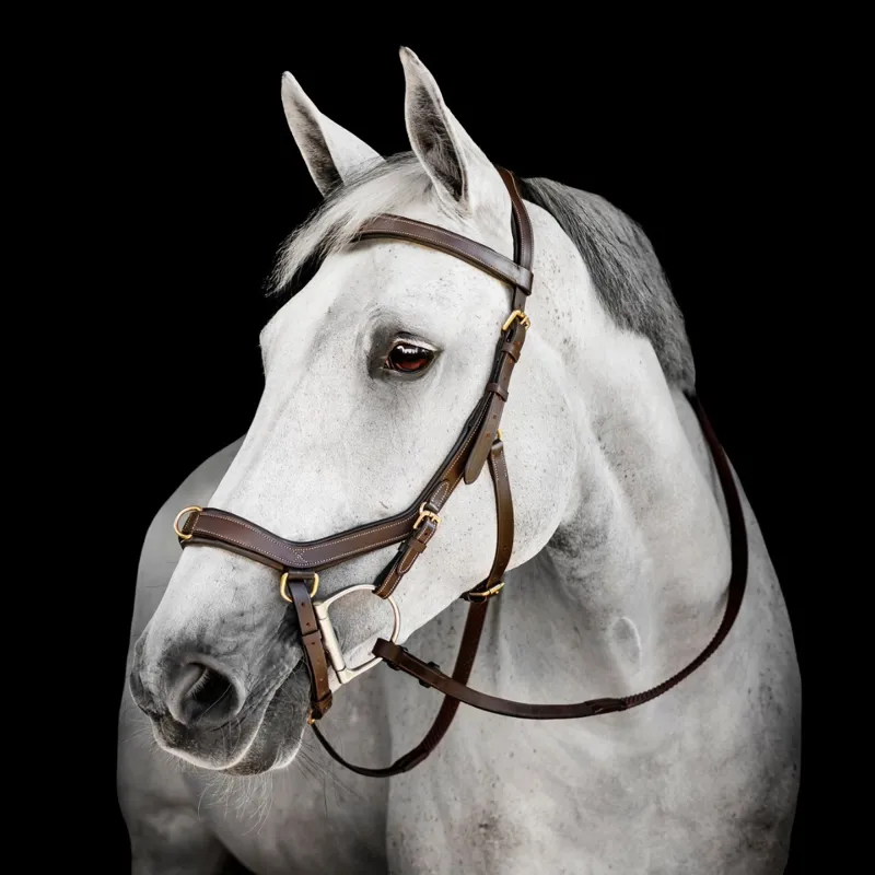 Horseware Micklem Multi Bridle - Dark Havana