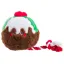 House Of Paws Christmas Rope Dog Toy - Christmas Pudding