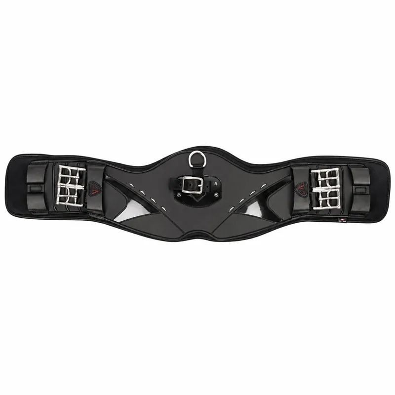 Hy ProReaction Anatomical Contoured Vented Dressage Girth - Black