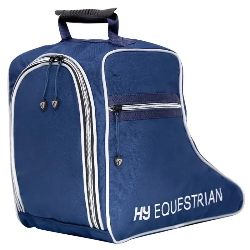 Hy Equestrian Jodhpur Boot Bag - Navy-1