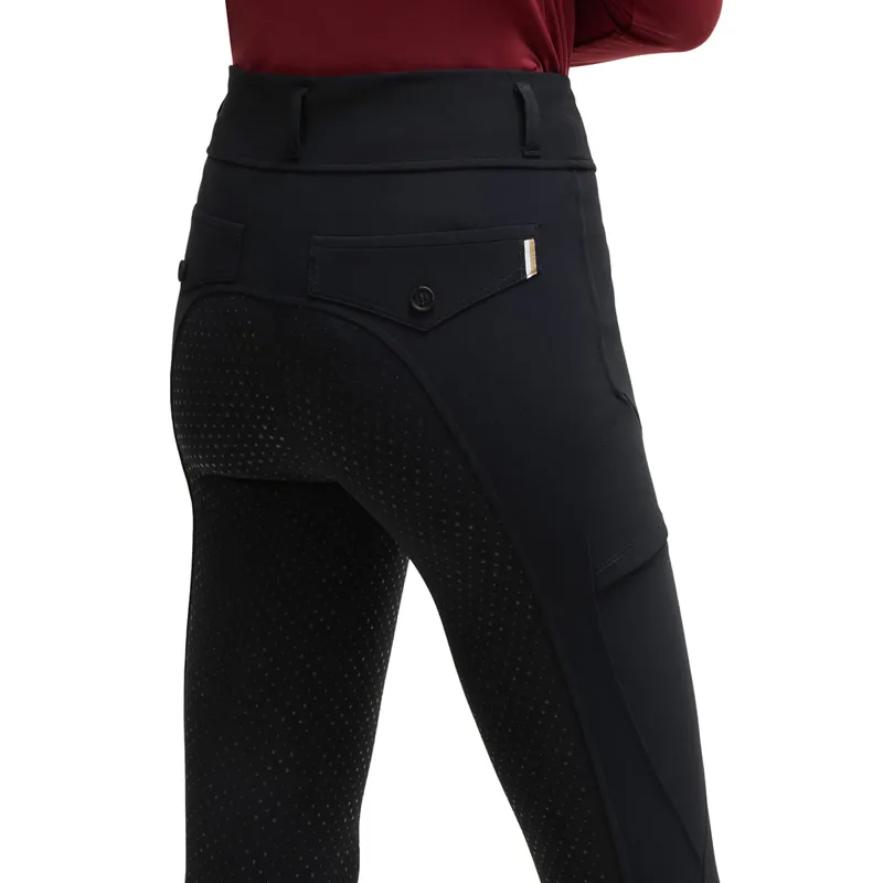 BOSS Equestrian Hybrid Full Grip Womens Breeches - Sky Captain-2