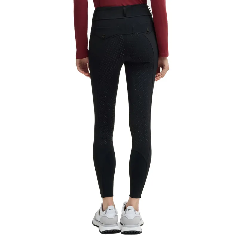 BOSS Equestrian Hybrid Full Grip Womens Breeches - Sky Captain-1