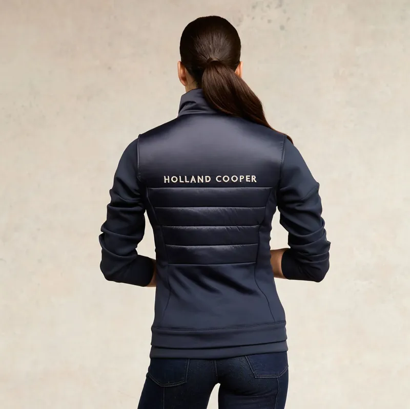 Holland Cooper Hybrid Ladies Gilet - Ink Navy-2