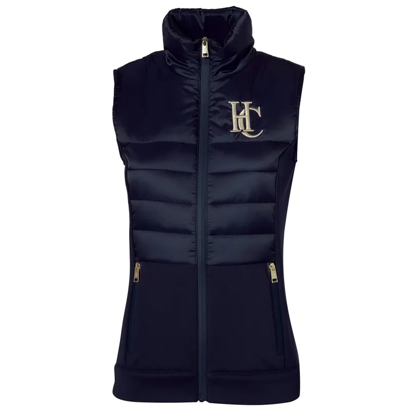 Holland Cooper Hybrid Ladies Gilet - Ink Navy-7