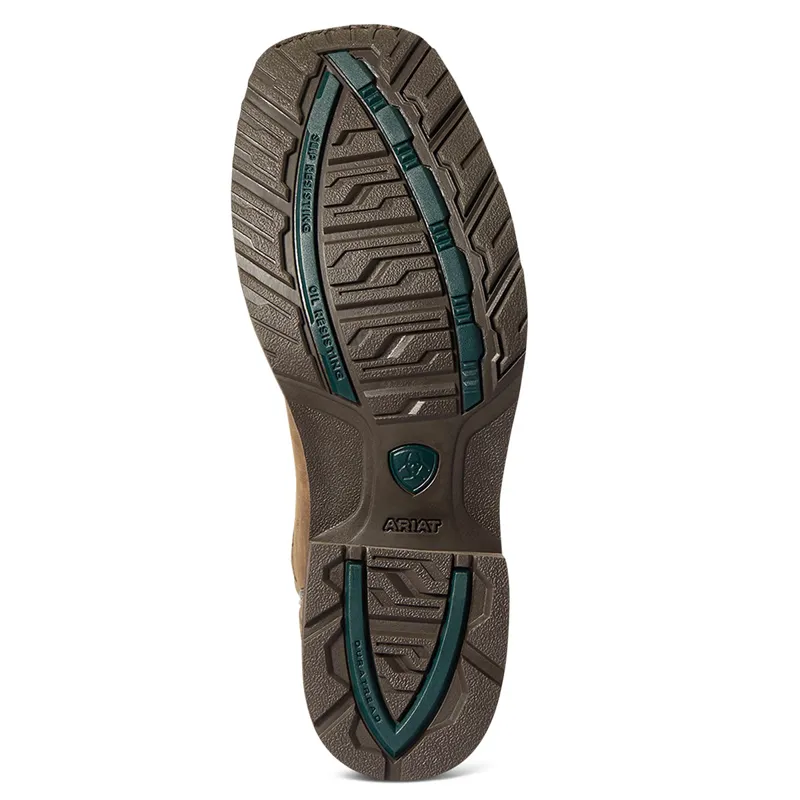 Ariat Hybrid Patriot H2O Mens Western Boots - Distressed Brown-2