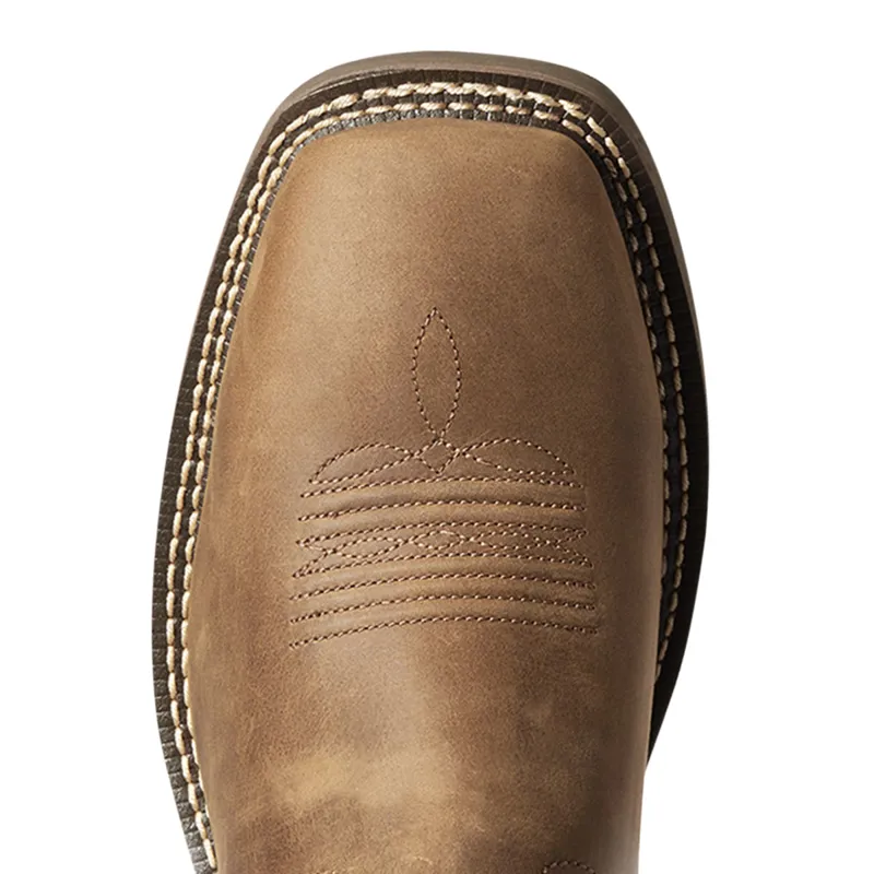 Ariat Hybrid Patriot H2O Mens Western Boots - Distressed Brown-1