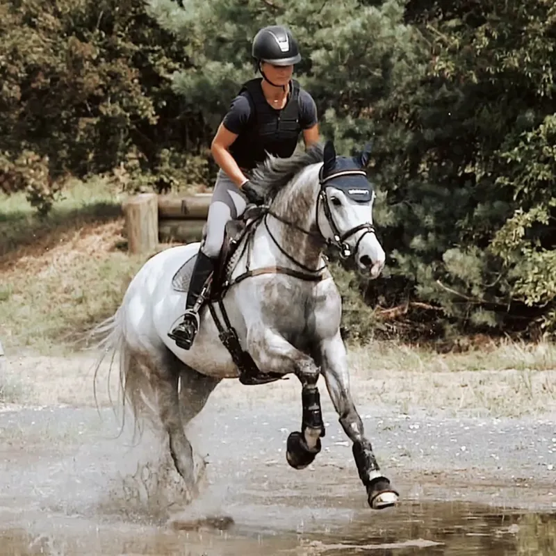 Stubben Hybrid XC Cross-Country Front Boots - Black-4