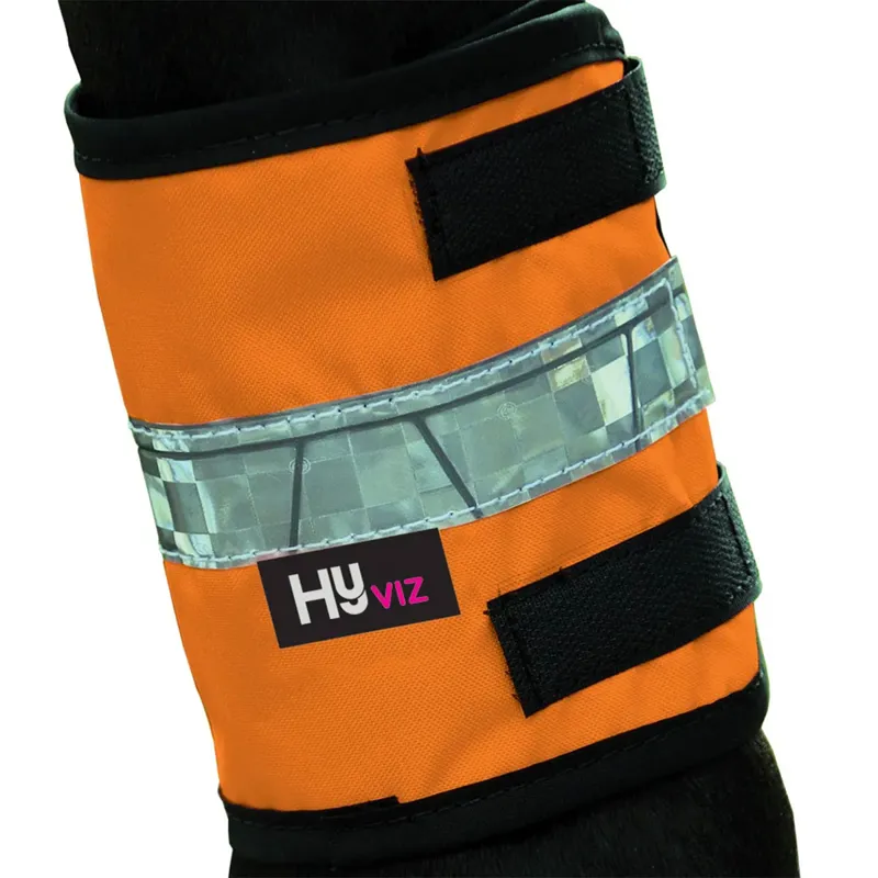 HyViz Fluorescent Leg Bands - Orange