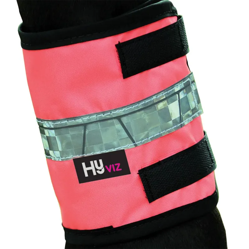 HyViz Fluorescent Leg Bands - Pink