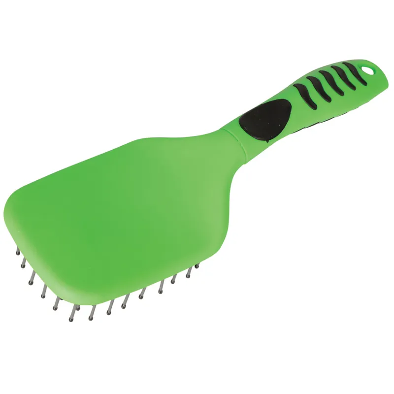 Hy Equestrian Vivid Mane and Tail Brush - Green-1