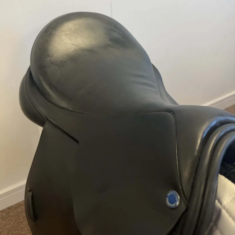 Rich and Son GP Saddle - Black 18in-2