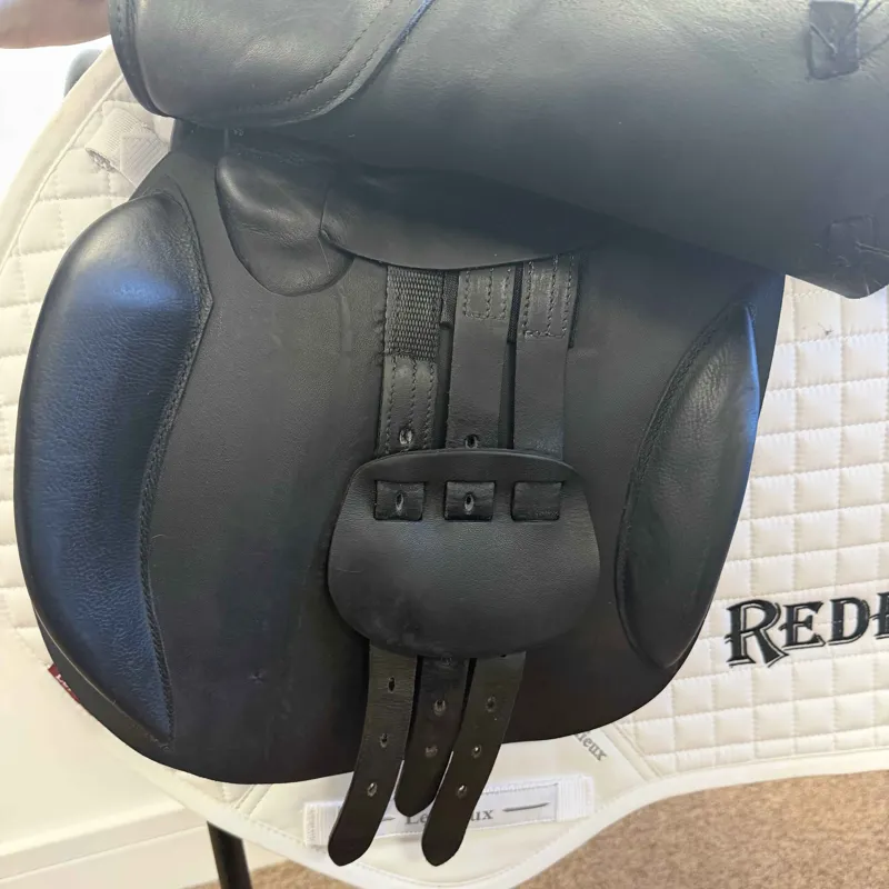 Rich and Son GP Saddle - Black 18in-7