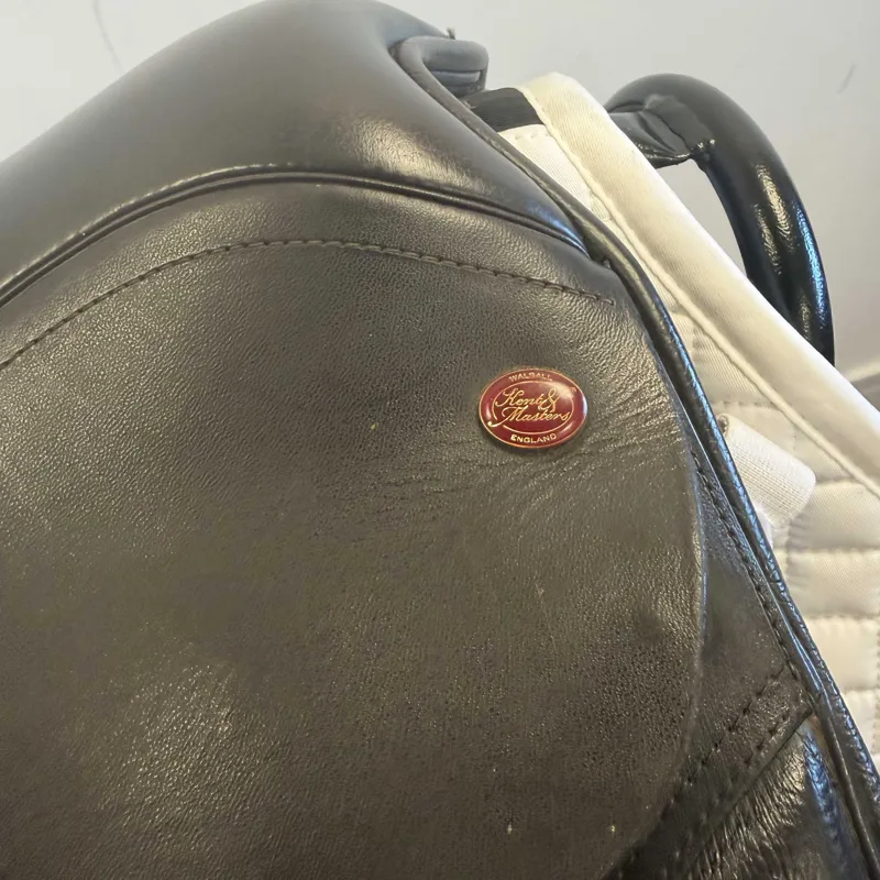 Kent and Masters Cob General Purpose Saddle - Brown 17in-6