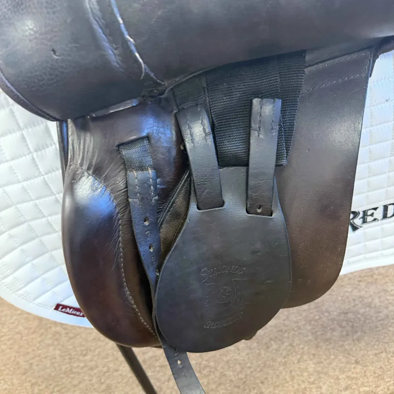 Symonds General Purpose Saddle - Brown 17in-8