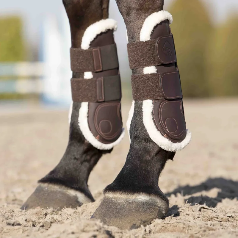LeMieux Capella Comfort Tendon Boots - Brown-5