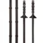 LeMieux Soft Rubber Reins with Stoppers - Brown/Brass