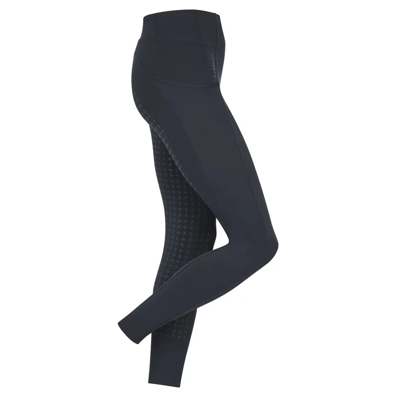LeMieux Naomi Full Grip Pull On Riding Tights - Navy-1