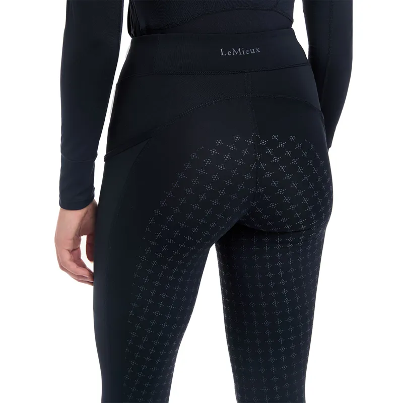LeMieux Naomi Full Grip Pull On Riding Tights - Navy-4