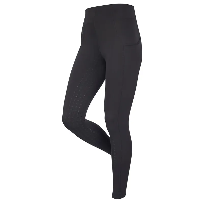 LeMieux Naomi Full Grip Pull On Riding Tights - Black