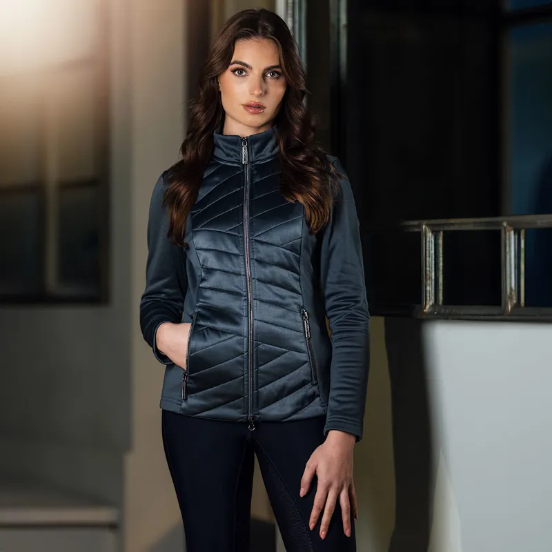 LeMieux Dynamique Ladies Jacket - Petrol-6