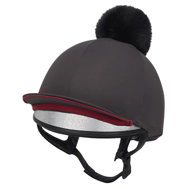 LeMieux Pippa Hat Silk - Cinder-1