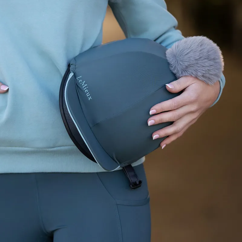 LeMieux Pippa Hat Silk - Petrol-4