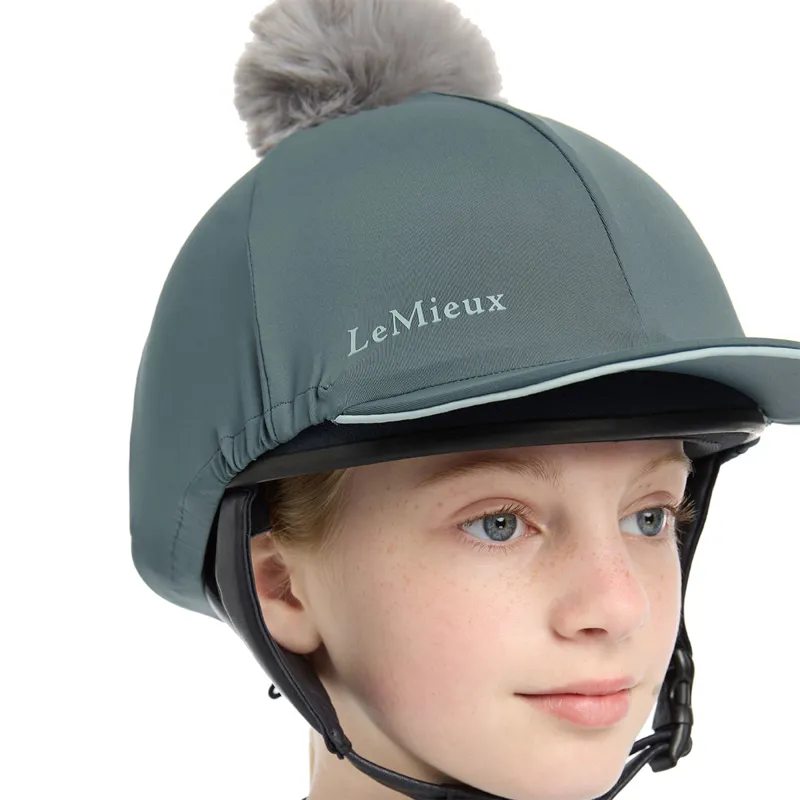 LeMieux Pippa Hat Silk - Petrol-3