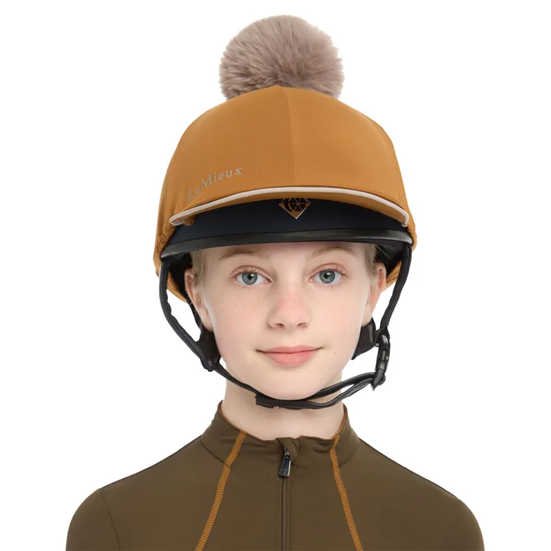 LeMieux Pippa Hat Silk - Ginger-2