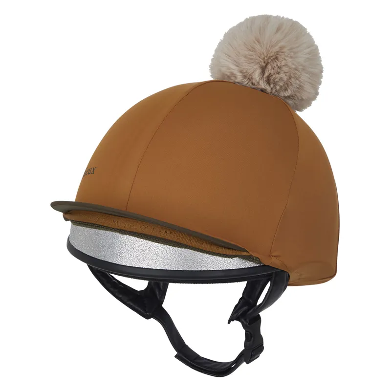 LeMieux Pom Hat Silk - Ginger-1