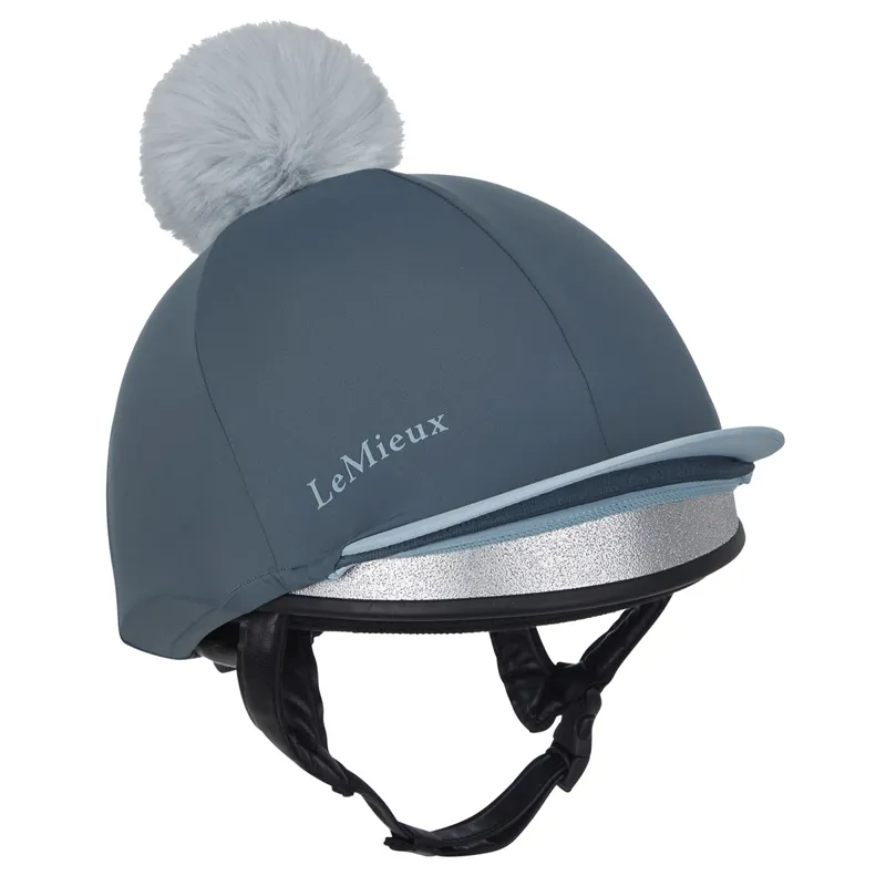 LeMieux Pom Hat Silk - Petrol