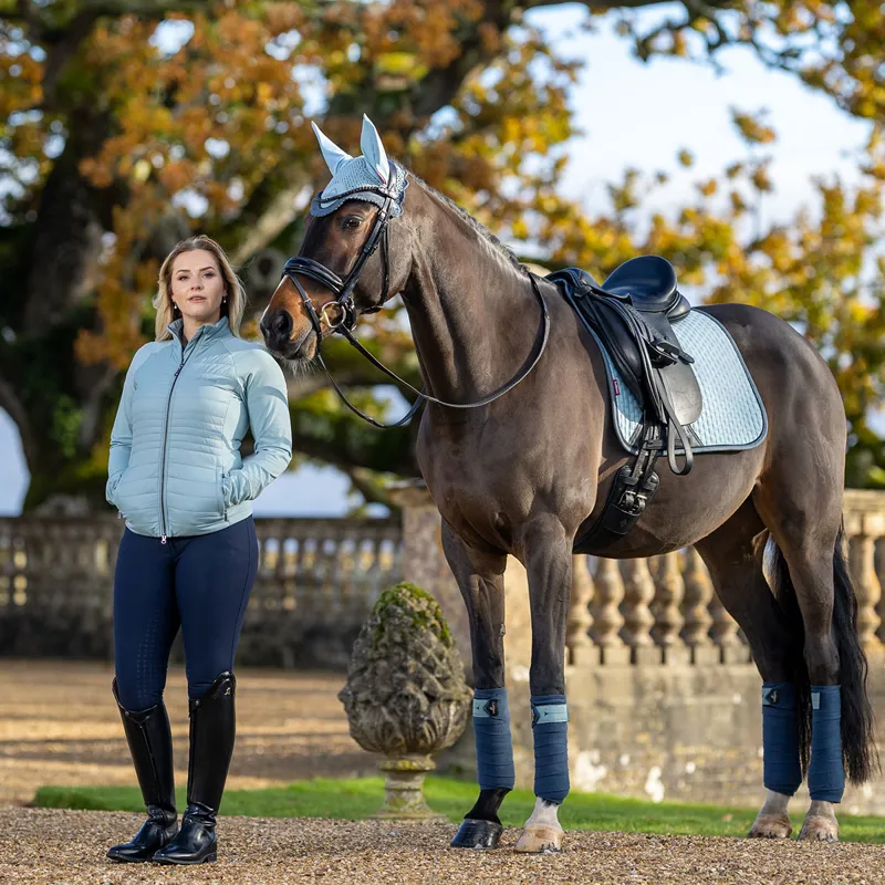 LeMieux Juliette Ladies Quilted Jacket - Glacier-5