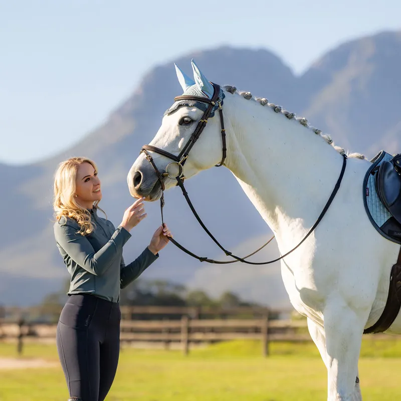 LeMieux Ladies Base Layer - Petrol-3