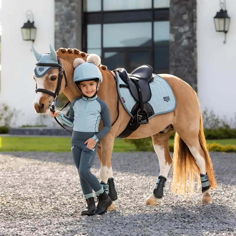 LeMieux Mini Junior Base Layer - Glacier-8