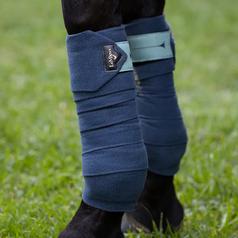 LeMieux Luxury Polo Bandages - Petrol-1