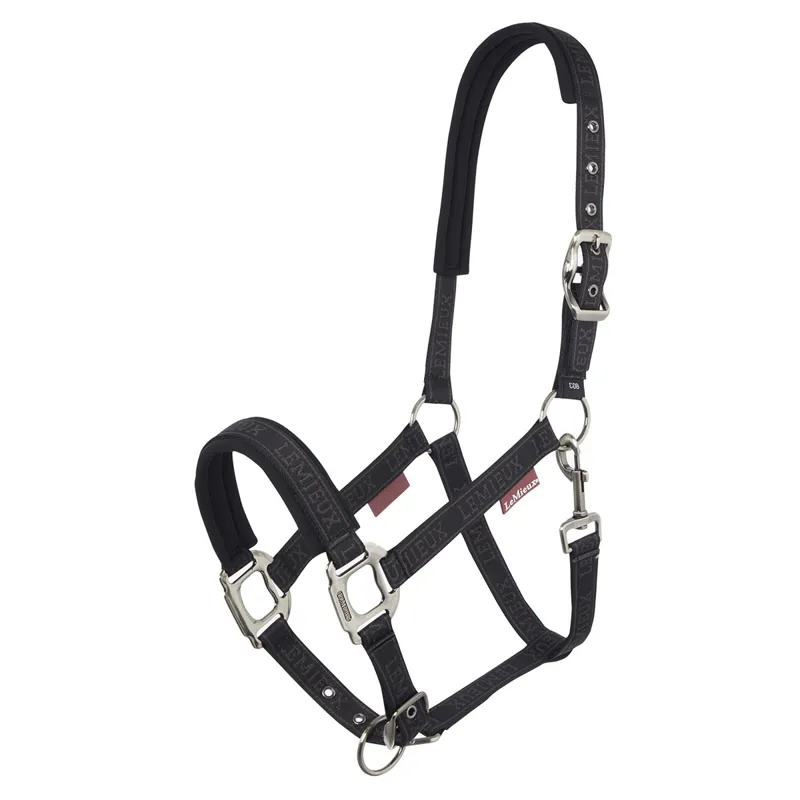 LeMieux Logo Headcollar - Cinder