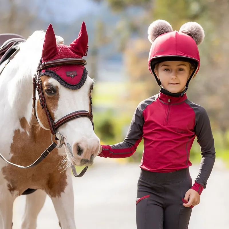 LeMieux Mini Junior Base Layer - Ember-6