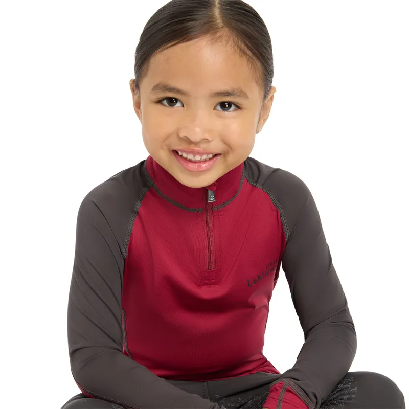 LeMieux Mini Junior Base Layer - Ember-3