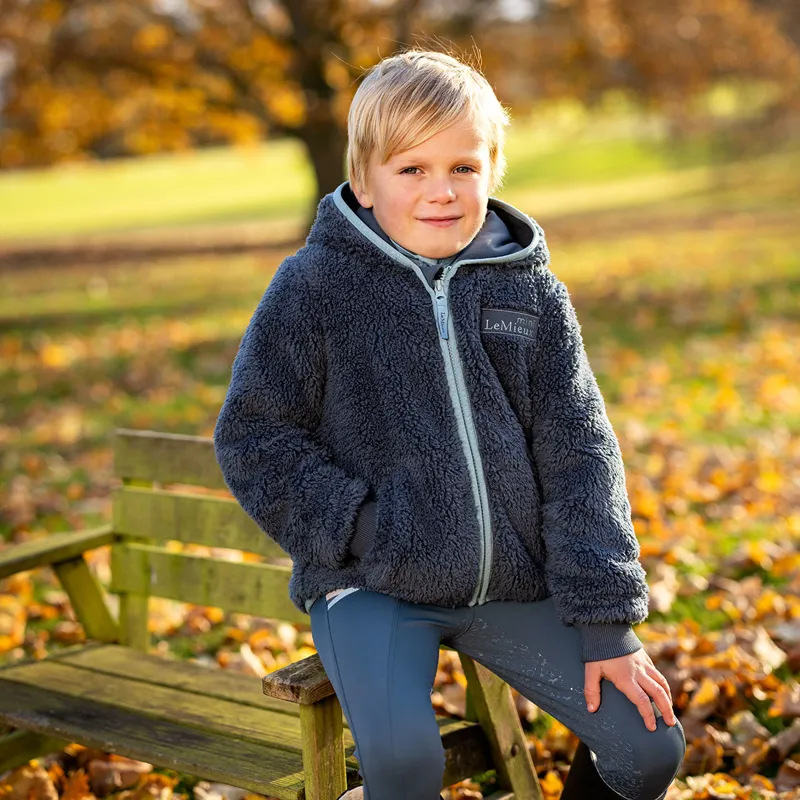 LeMieux Mini Teagan Junior Fleece - Petrol-6