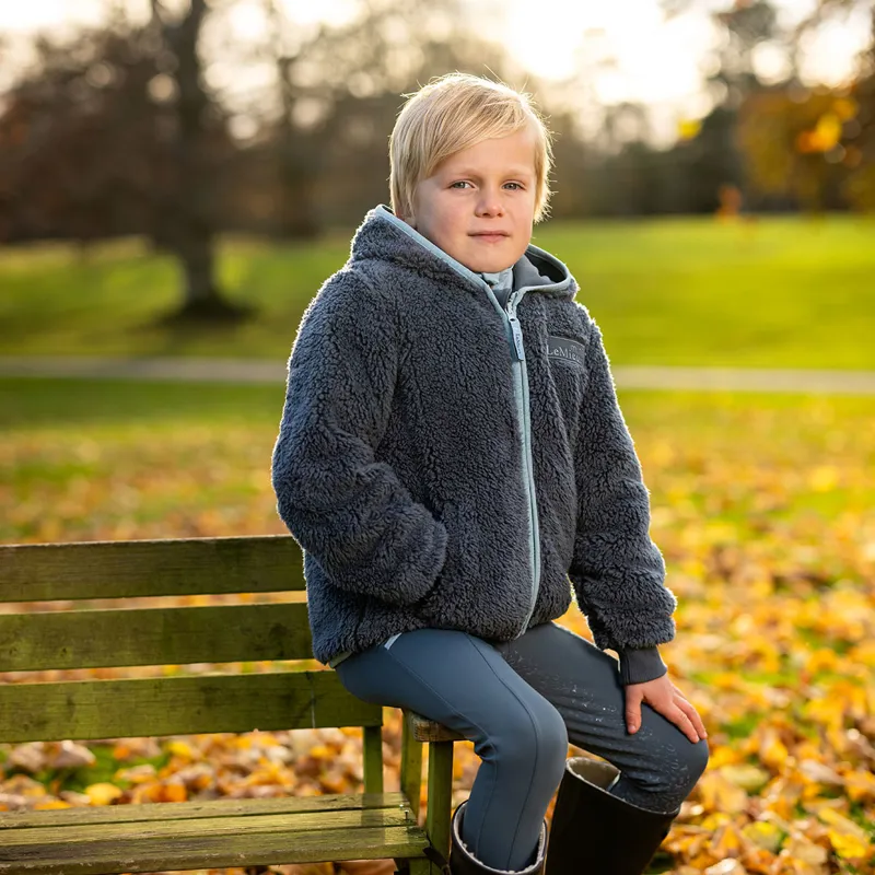 LeMieux Mini Teagan Junior Fleece - Petrol-7