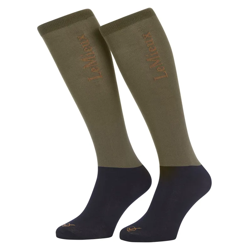 LeMieux Competition Riding Socks 2 Pack - Alpine